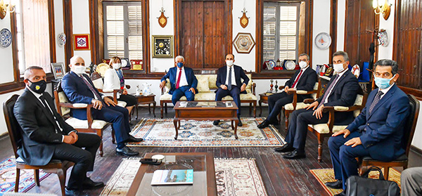 Başkan Güngör Türkiye Heyetiyle Kıbrıs’ta