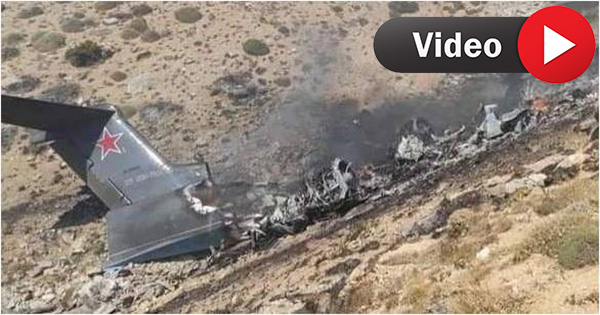 8 kişinin hayatını kaybettiği uçağın enkazından ilk görüntüler