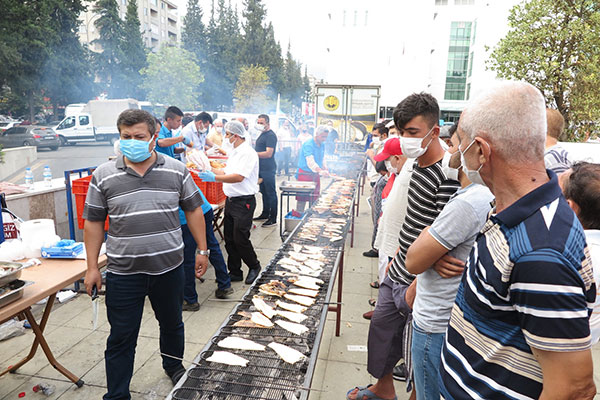 Kahramanmaraş’ta balık festivali düzenlendi