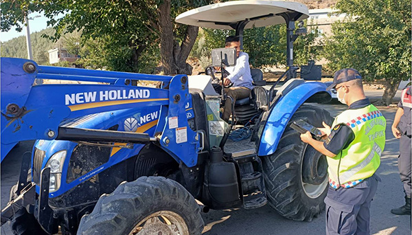 Kahramanmaraş’ta tarım araçları denetlendi