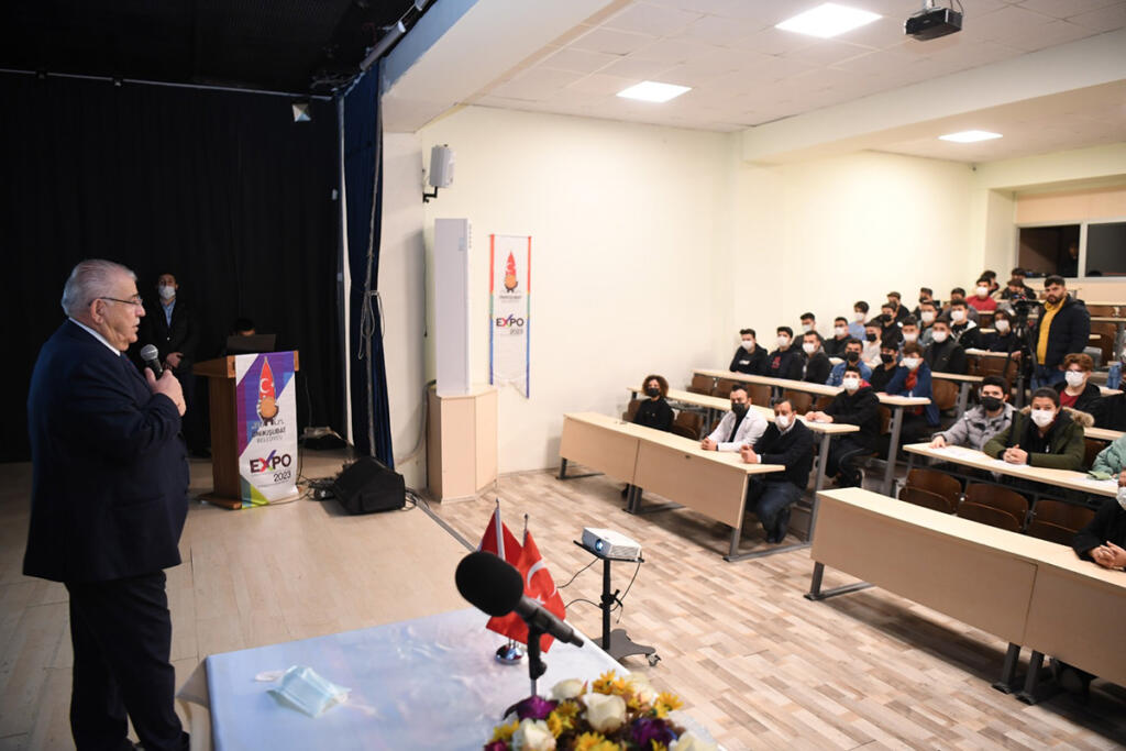 BAŞKAN MAHÇİÇEK; EXPO 2023 HEPİMİZİN PROJESİ