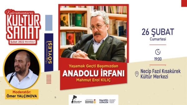 Büyükşehir Belediyesi Şubat Kültür Sanat Etkinlikleri kapsamında 26 Şubat Cumartesi