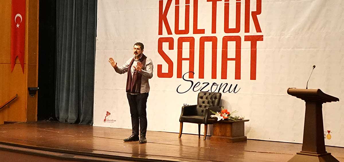 Büyükşehir Belediyesi Kültür Sanat Etkinlikleri kapsamında Kahramanmaraşlılarla buluşan Yazar M.