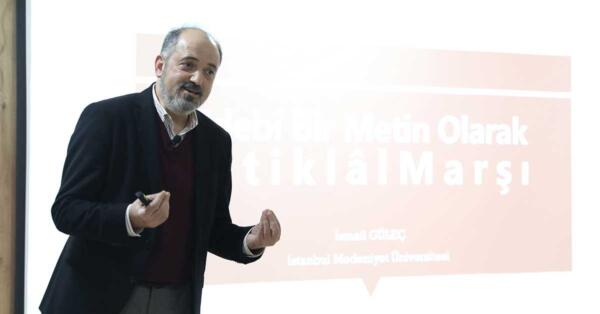 Kahramanmaraş İstiklal Üniversitesi (KİÜ) tarafından, 12 Mart İstiklal Marşı’nın Kabulü