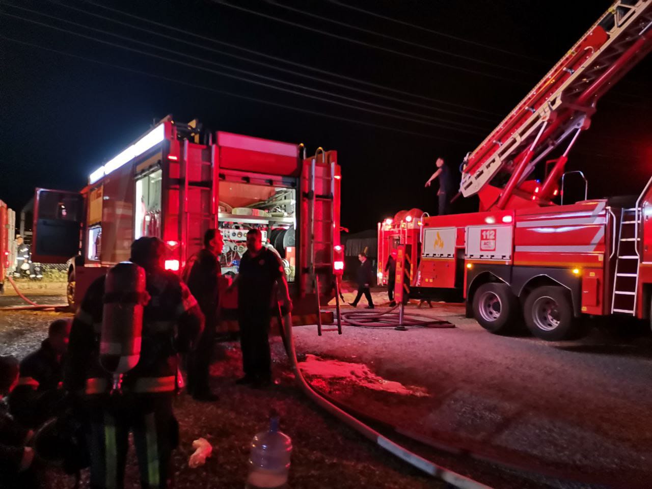 Kahramanmaraş’ta tekstil fabrikasında yangın