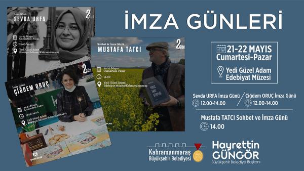 Kahramanmaraş Büyükşehir Belediyesi, kültür sanat etkinlikleri kapsamında 21 – 22