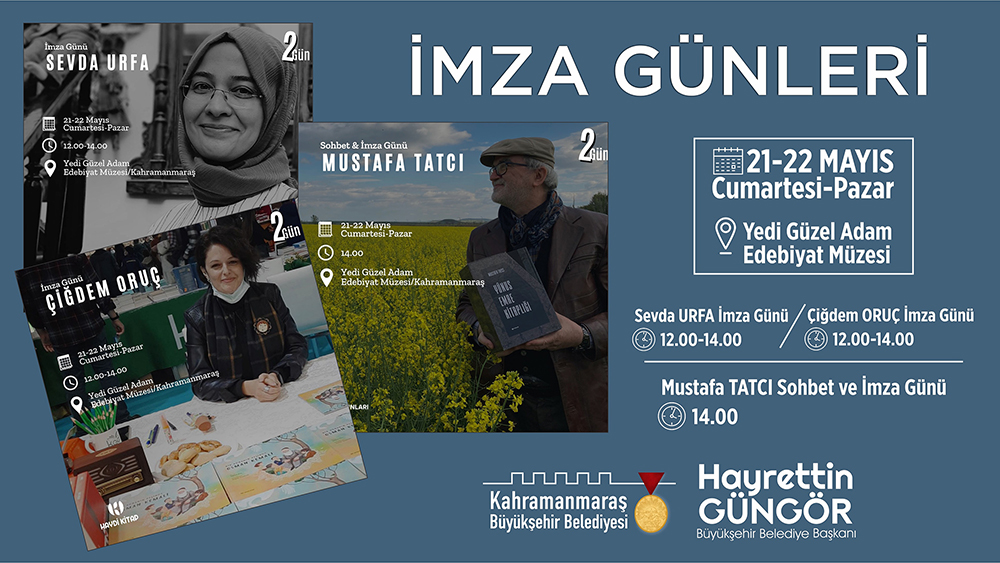 Kahramanmaraş Büyükşehir Belediyesi, kültür sanat etkinlikleri kapsamında 21 – 22