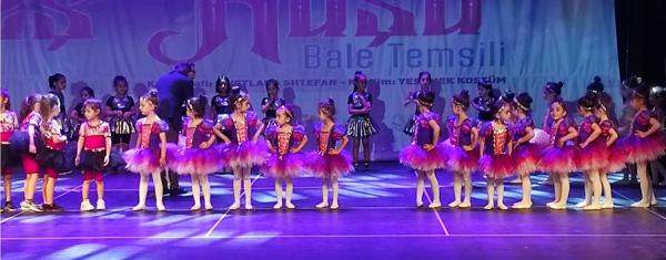 Gaziantep Dansart Bale, Dans ve Müzik Merkezi’ne devam eden minik