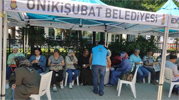 Kahramanmaraş’ın Onikişubat ilçesinde binlerce öğrenci Yükseköğretim Kurumları Sınavı’nda ter dökerken,