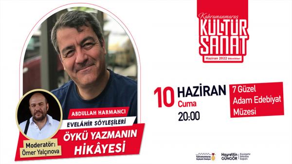Büyükşehir Belediyesi, 10 Haziran Cuma günü Yedi Güzel Adam Edebiyat