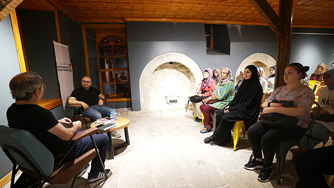 Büyükşehir Belediyesi, Yazar Abdullah Harmancı ile ‘Öykü Yazmanın Hikâyesi’ temalı