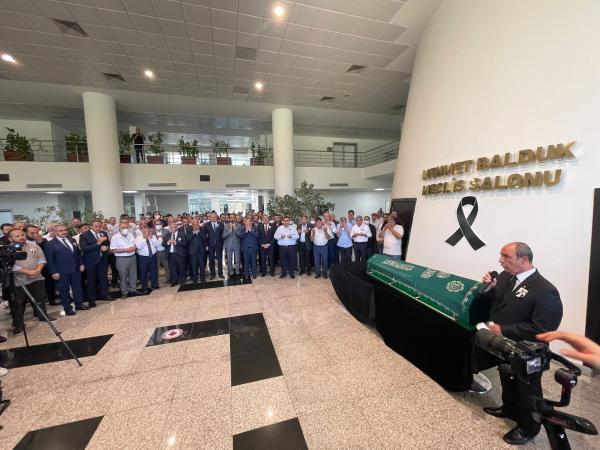 KMTSO, Mehmet Balduk’a veda etti İstanbul’da geçirdiği kalp krizi sonucu