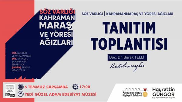 Büyükşehir Belediyesi, 6 Temmuz Çarşamba günü Yedi Güzel Adam Edebiyat