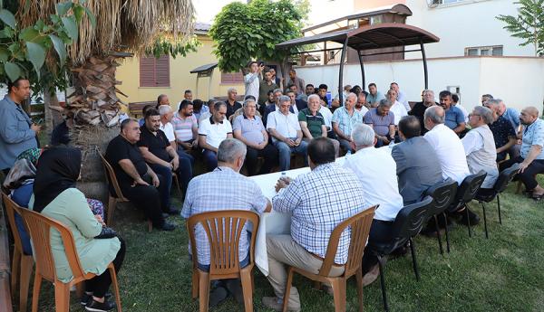 Dulkadiroğlu Belediye Başkanı Necati Okay, Güneşevler ve Sakarya mahallelerinde vatandaşlarla
