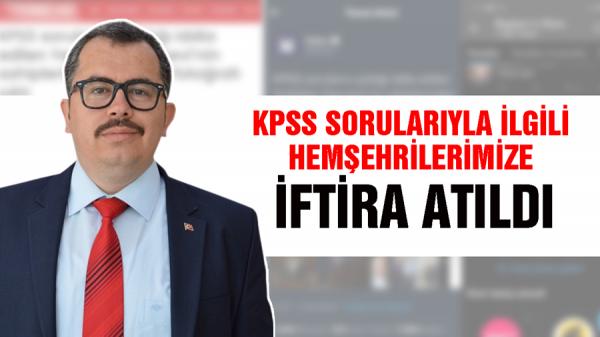 Türkiye’nin gündemine bomba gibi düşen KPSS sorularının çalındığı iddiası sonrası,