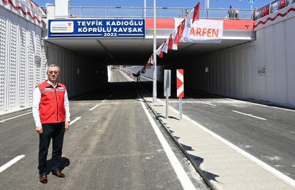 Büyükşehir Belediyesi tarafından 80 Milyon TL’lik yatırımla hayata geçirilen Tevfik