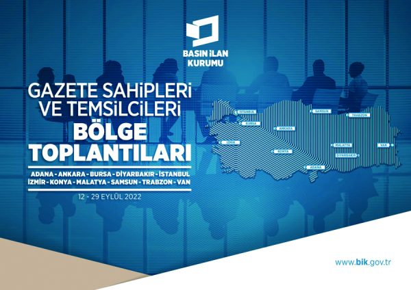 Ülke genelini kapsayacak Gazete Sahipleri ve Temsilcileri Bölge Toplantılarında basının