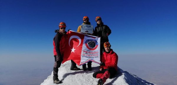30 Ağustos Zafer Bayramı 100. Yılı kutlamaları çerçevesinde Kahramanmaraş dağ