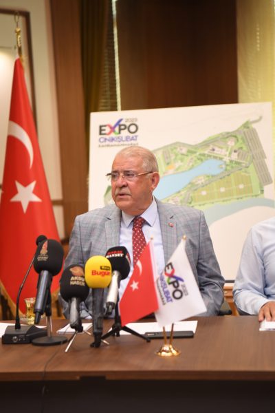 Onikişubat Belediye Başkanı Hanefi Mahçiçek, Kahramanmaraş’ın coğrafi işaretli ürünlerinin dünyaya