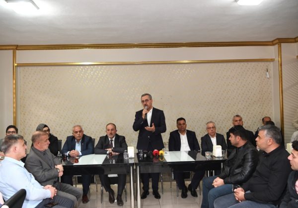 Afşin’de bir dizi ziyaret gerçekleştiren Büyükşehir Belediye Başkanı Hayrettin Güngör,