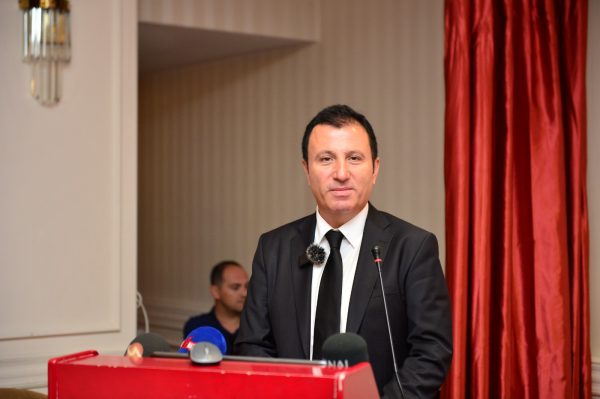 Kahramanmaraş Ticaret ve Sanayi Odası (KMTSO) Başkan Adayı Mustafa Buluntu,