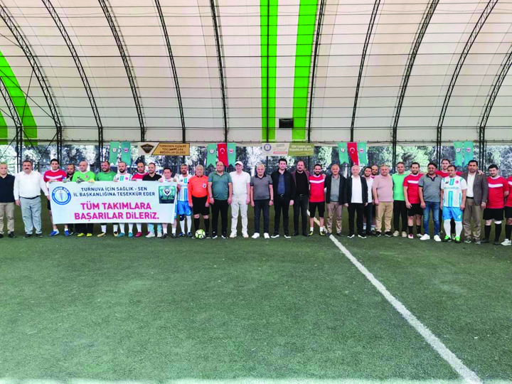 Kahramanmaraşlı Sağlık Çalışanları Futbol Turnuvasında Bir Araya Geldi