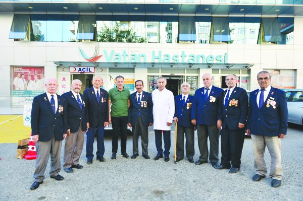 Türkiye Muharip Gaziler Derneği Kahramanmaraş Şube Başkanı Tayfun Özbek ve