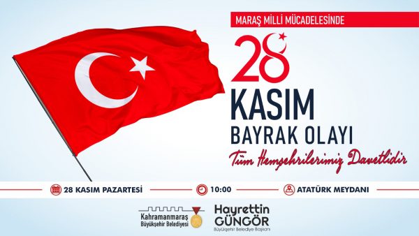 Büyükşehir Belediyesi, Maraş Milli Mücadelesi’nde Bayrak Olayı’nın 103. yıl dönümü