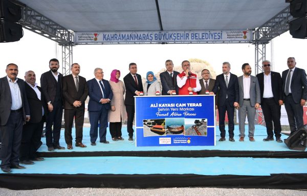 Ali Kayası Cam Teras ve Turizm Tesisleri’nin temel atma töreninde
