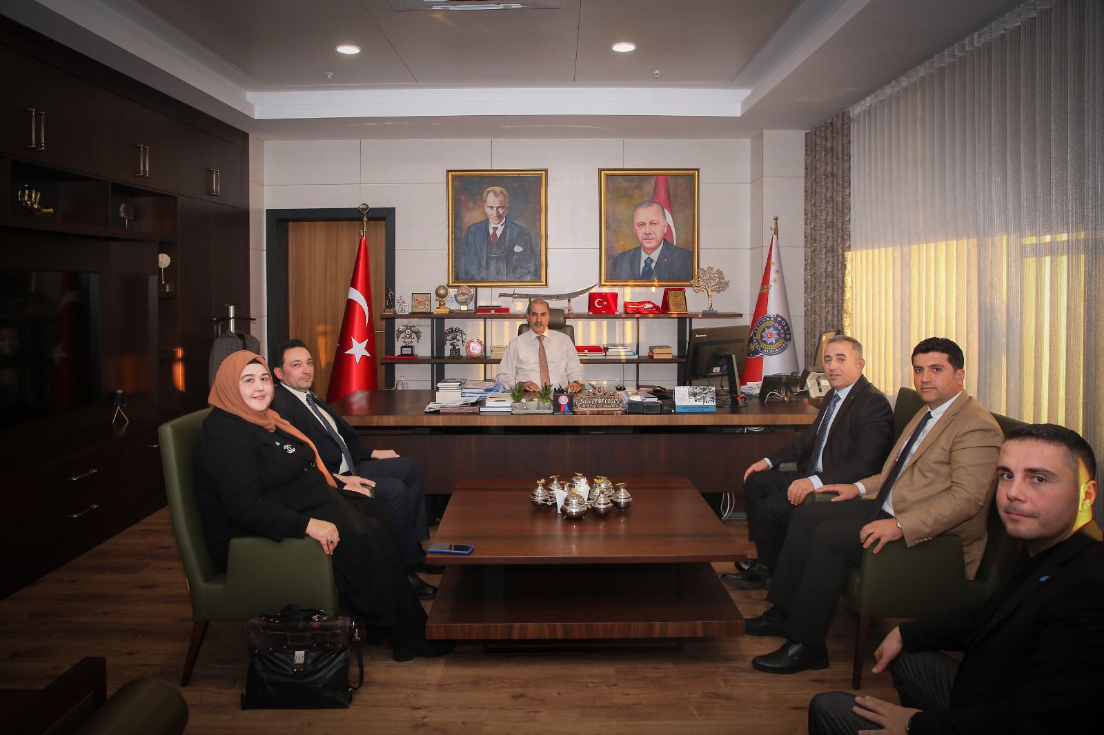 Deva Partisinden Kahramanmaraş İl Emniyet Müdürü Cebeloğlu’na Ziyaret