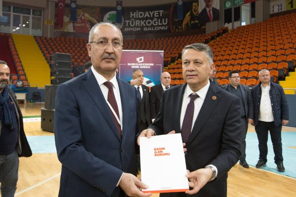 Ankara’da yapılan Basın İlan Kurumu (BİK) 32. Dönem Genel Kurulu