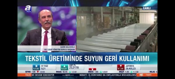 BLC GROUP Yönetim Kurulu Başkanı Şahin Balcıoğlu, katıldığı televizyon programında