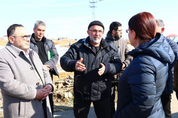 Afşin Belediye Başkanı Mehmet Fatih Güven’in ilçe girişinde karşıladığı Çevre,