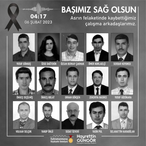 6 Şubat’ta meydana gelen büyük felakette Büyükşehir Belediyesi ve KASKİ