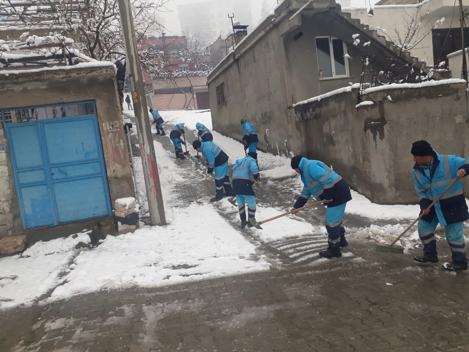 Dulkadiroğlu Belediyesi Karla Mücadele Çalışmaları