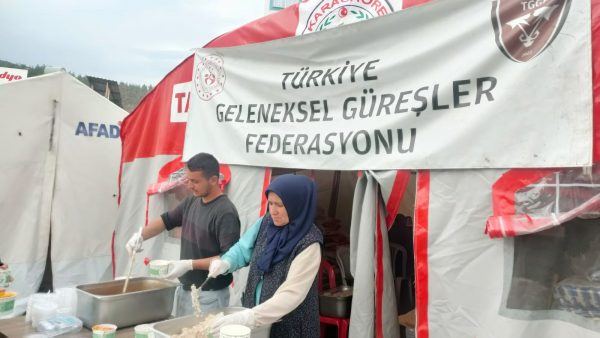 Türkiye Geleneksel Güreşler Federasyonu 6 Şubat’ta gerçekleşen asrın felaketinin ardından