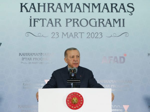 Cumhurbaşkanı Recep Tayyip Erdoğan, Kahramanmaraş’taki temel atma töreninde Afşin’e müjde