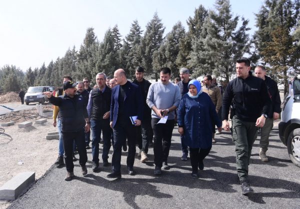 Büyükşehir Belediye Başkanı Hayrettin Güngör, İçişleri Bakanı Süleyman Soylu ile