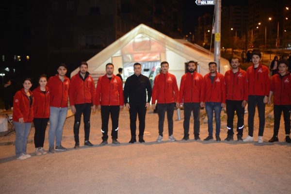 Kahramanmaraş merkezli meydana gelen depremler sonrasında ilk gün itibariyle yardım