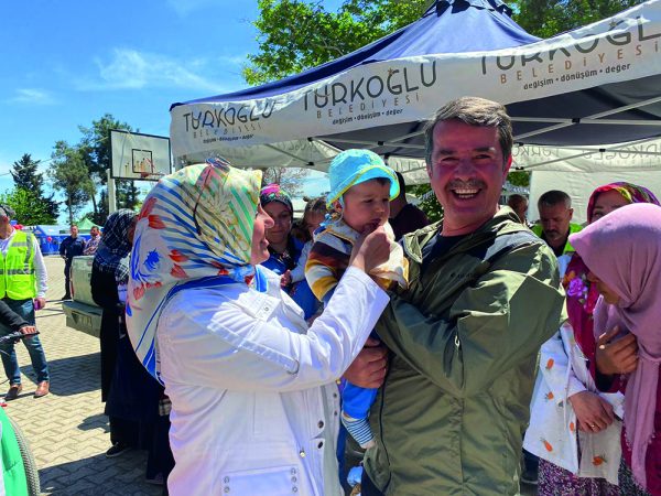 Cumhurbaşkanlığı İletişim Başkanlığı tarafından; asrın felaketinden etkilenen çocukların moral ve