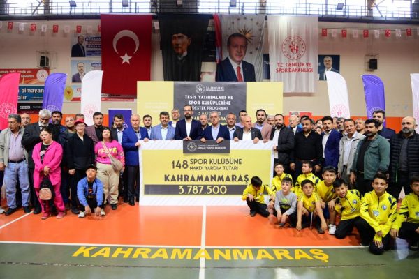 Gençlik ve Spor Bakanlığı’nın düzenlediği destek programına katılan Başkan Güngör,