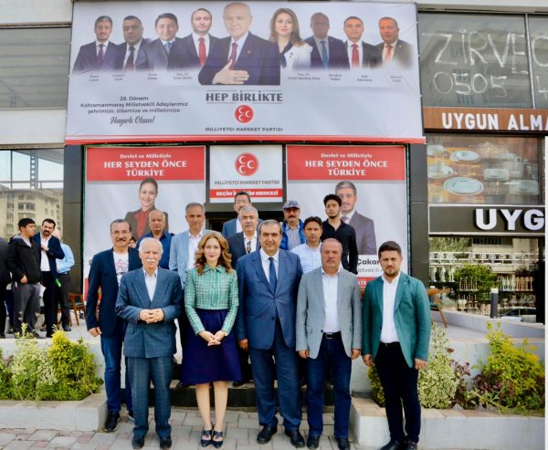 Türk Ocağı Kahramanmaraş Yönetimi, MHP Kahramanmaraş 1. sıra milletvekili adayı