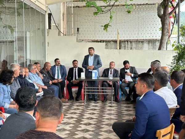 Milliyetçi Hareket Partisi Kahramanmaraş Milletvekili adayı Ömer Özkan, MHP kadrolarının