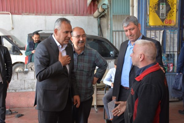 AK Parti Kahramanmaraş Milletvekili Adayı Ramazan Gürbak,  depremde zarar gören