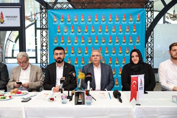 Onikişubat Belediye Başkanı Hanefi Mahçiçek, 14 ve 28 Mayıs’ta gerçekleştirilen