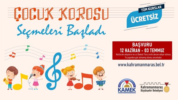 Büyükşehir Belediyesi’nin Çocuk Korosu’nda yeni dönem kayıtları başladı. Büyükşehir’in internet