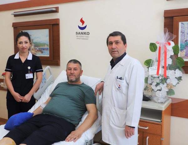 Giresun’da esnaflık yapan üç çocuk babası Yetiş Bayram, SANKO Üniversitesi