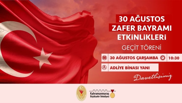 30 Ağustos Zafer Bayramı, Adliye Binası Yanında Kutlanacak