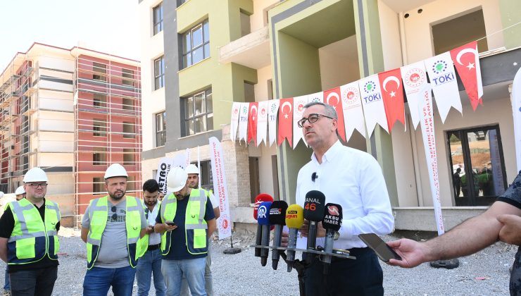 Başkan Güngör; Kahramanmaraş’a 112 Bin Kalıcı Konut ve Köy Evi Yapılacak