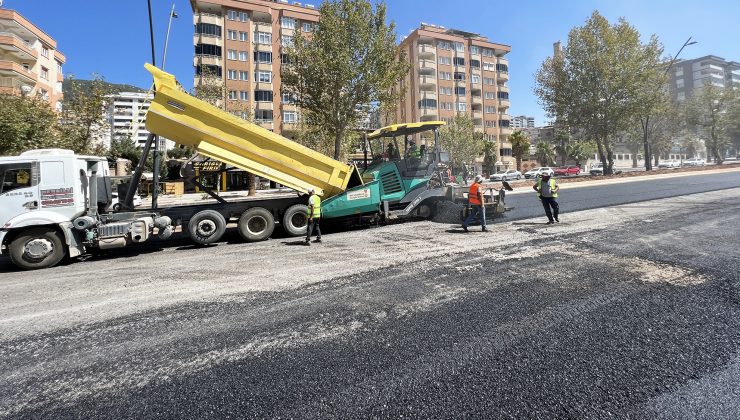 Binevler’de Caddeler Hızla Yenileniyor